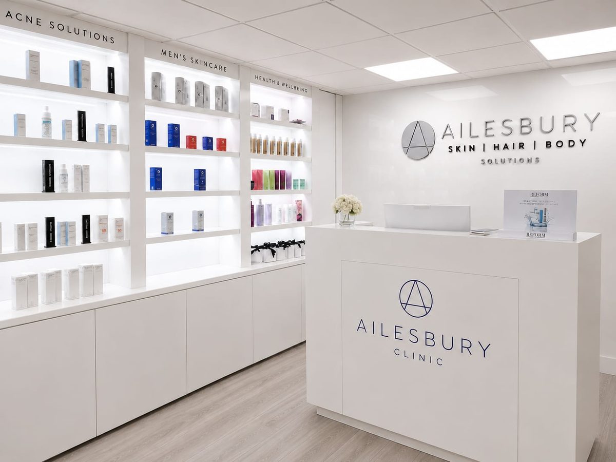 Reception at Ailesbury Clinic